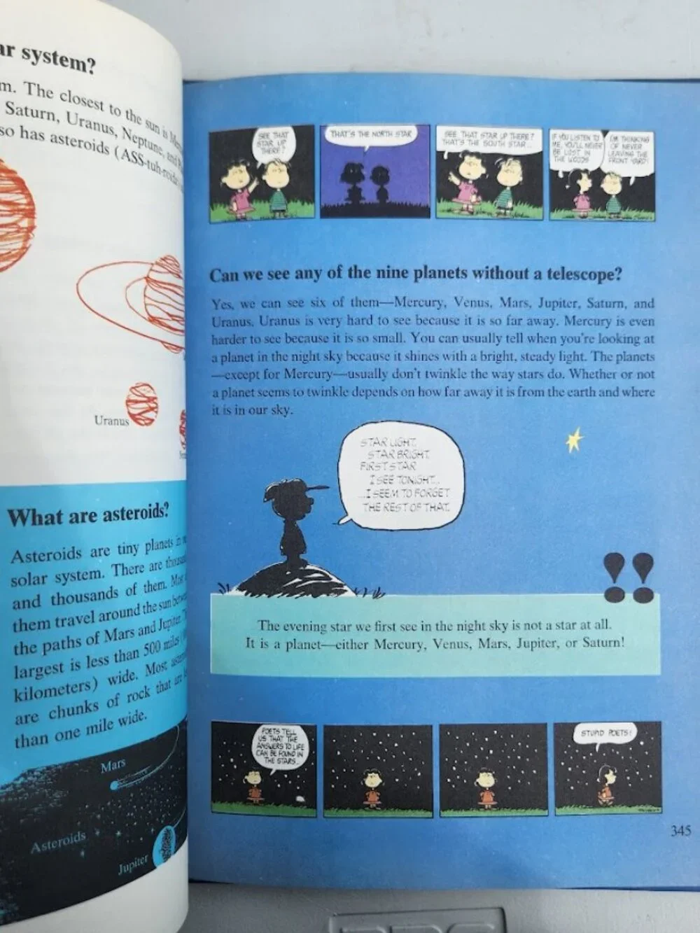 Charlie Brown's Cyclopeida Snoopy Encyclopedia Stars Planets Animals Dinosaurs V
